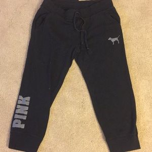 VS Pink - crop sweatpants - with pockets